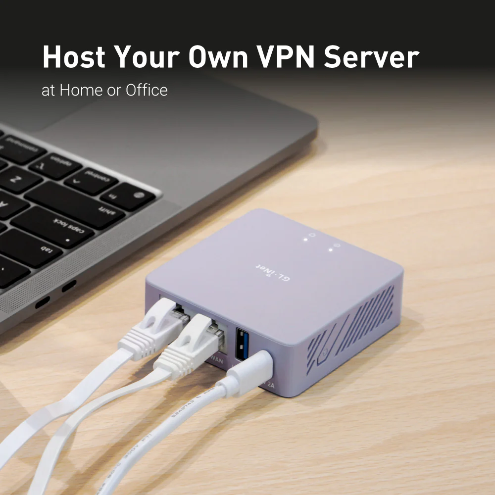 Brume 2 (GL-MT2500) VPN Security Gateway with US plug | ABS Plastic - Image 6