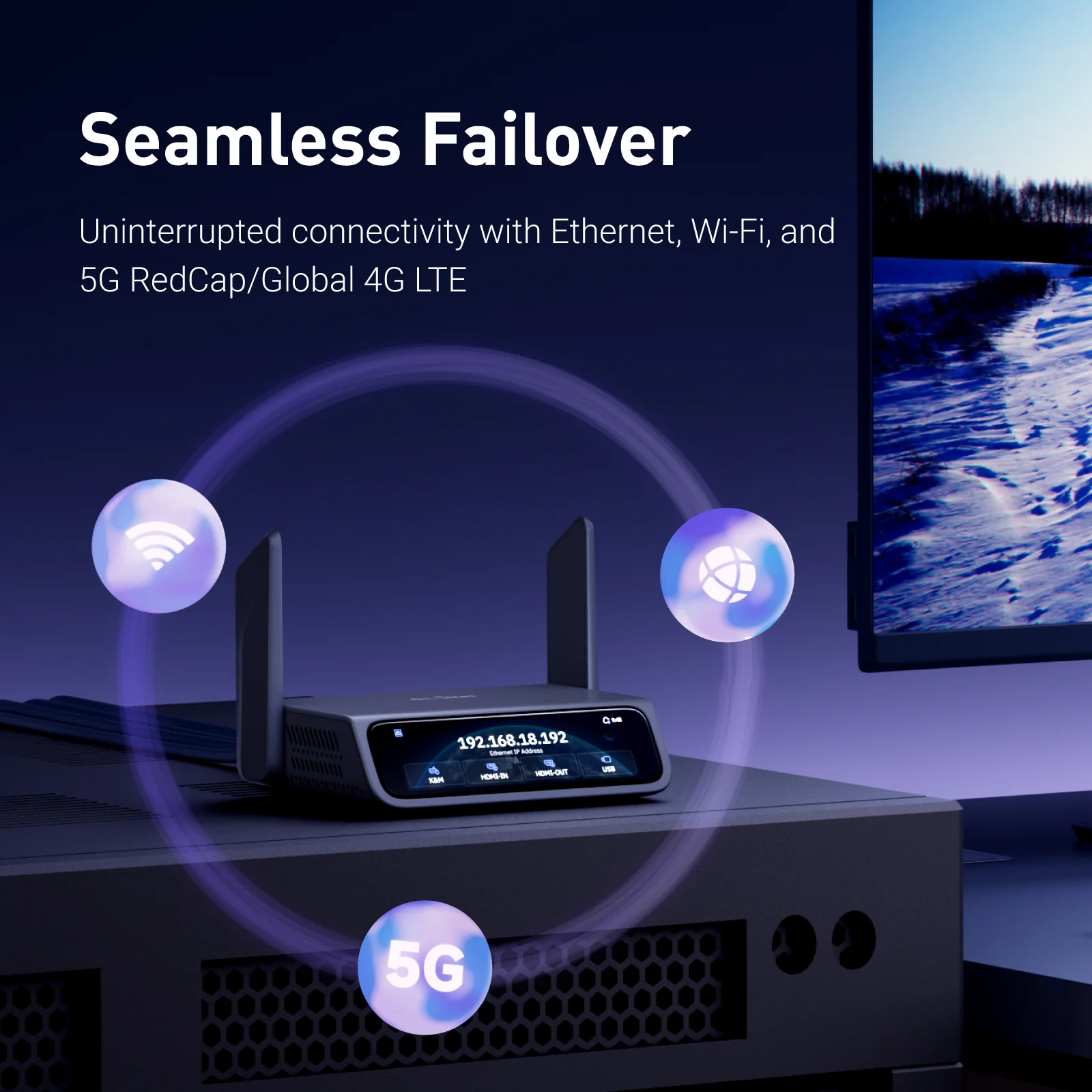 Comet 5G (GL-RM10RC) Wi-Fi 6 KVM over 5G RedCap - Image 8