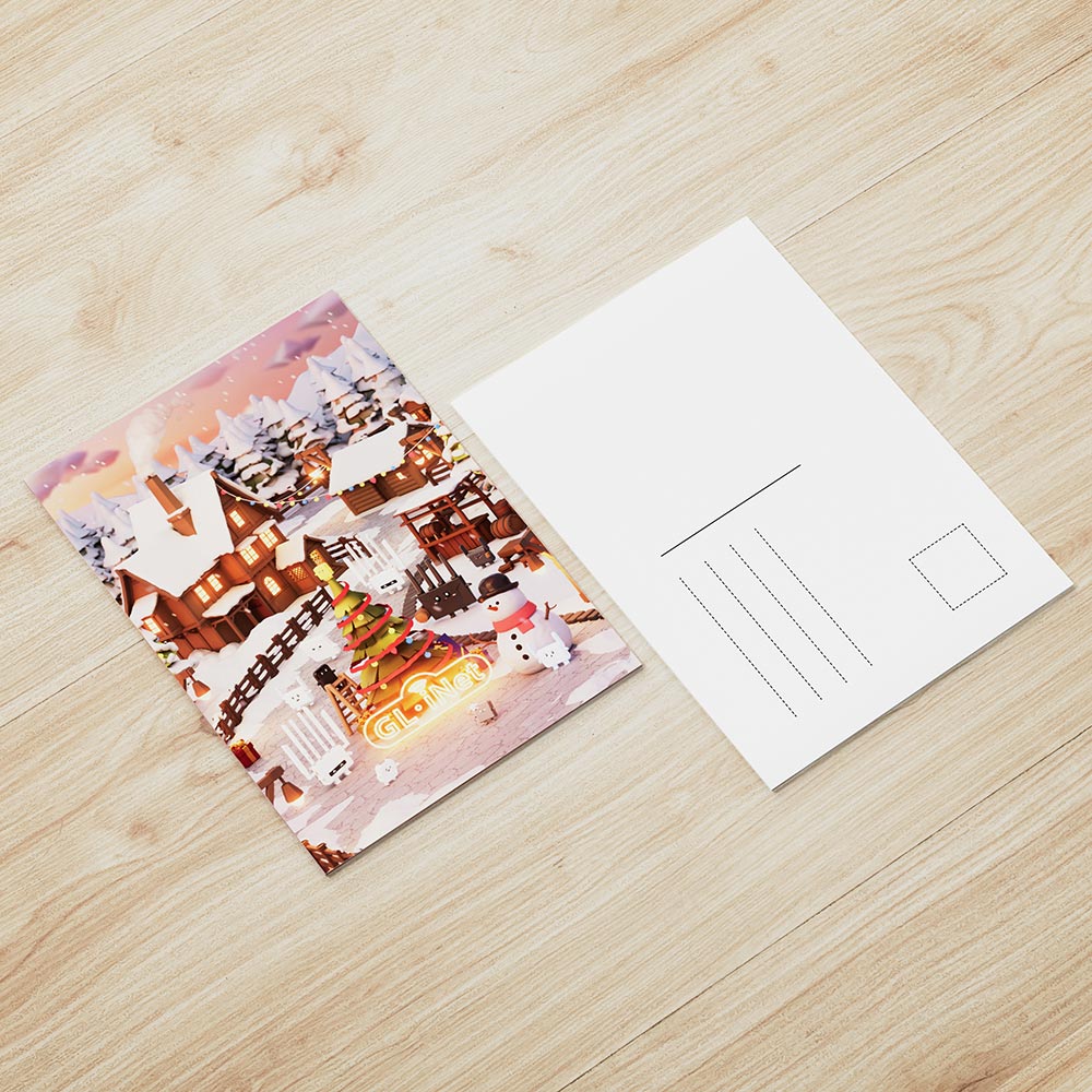 Evoke Wanderlust: Our Travel Router-Season Themed Postcards | SET: 5PCS - Image 2