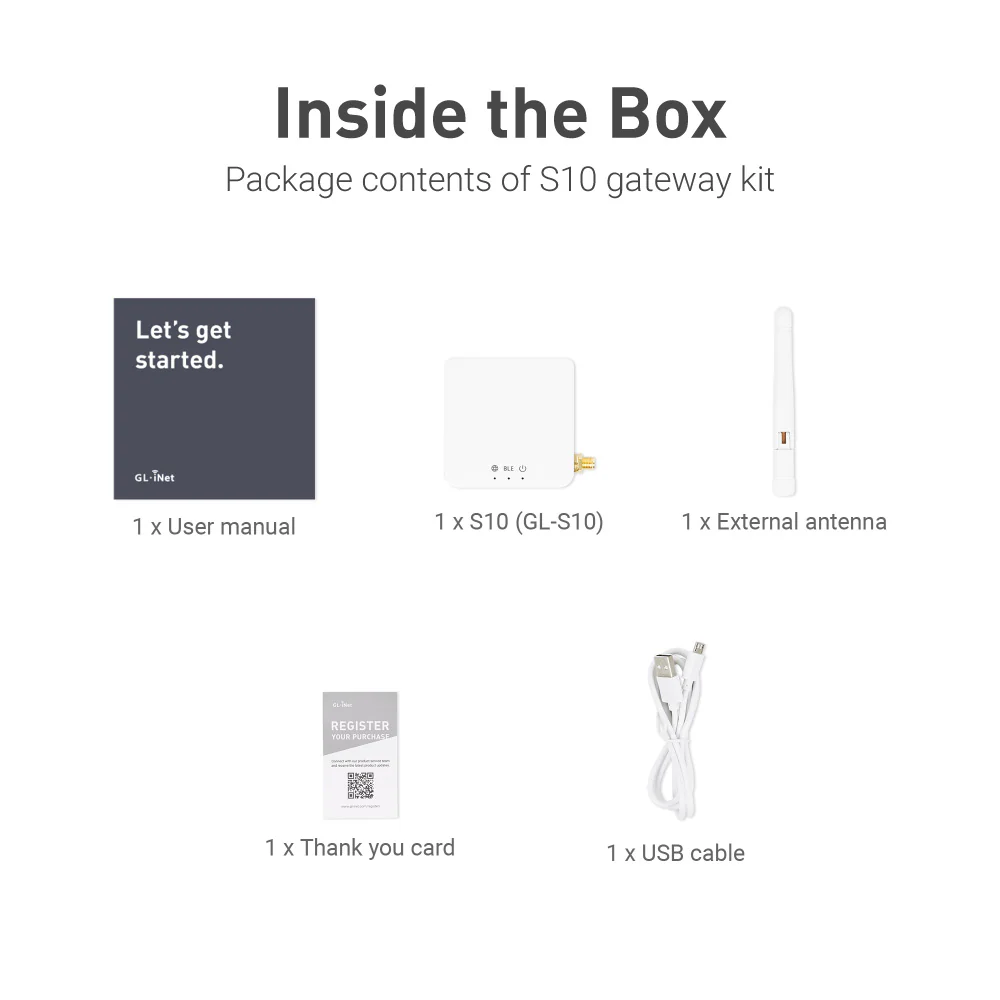 GL-S10 BLE IoT Gateway | PoE Power Supply - Image 8