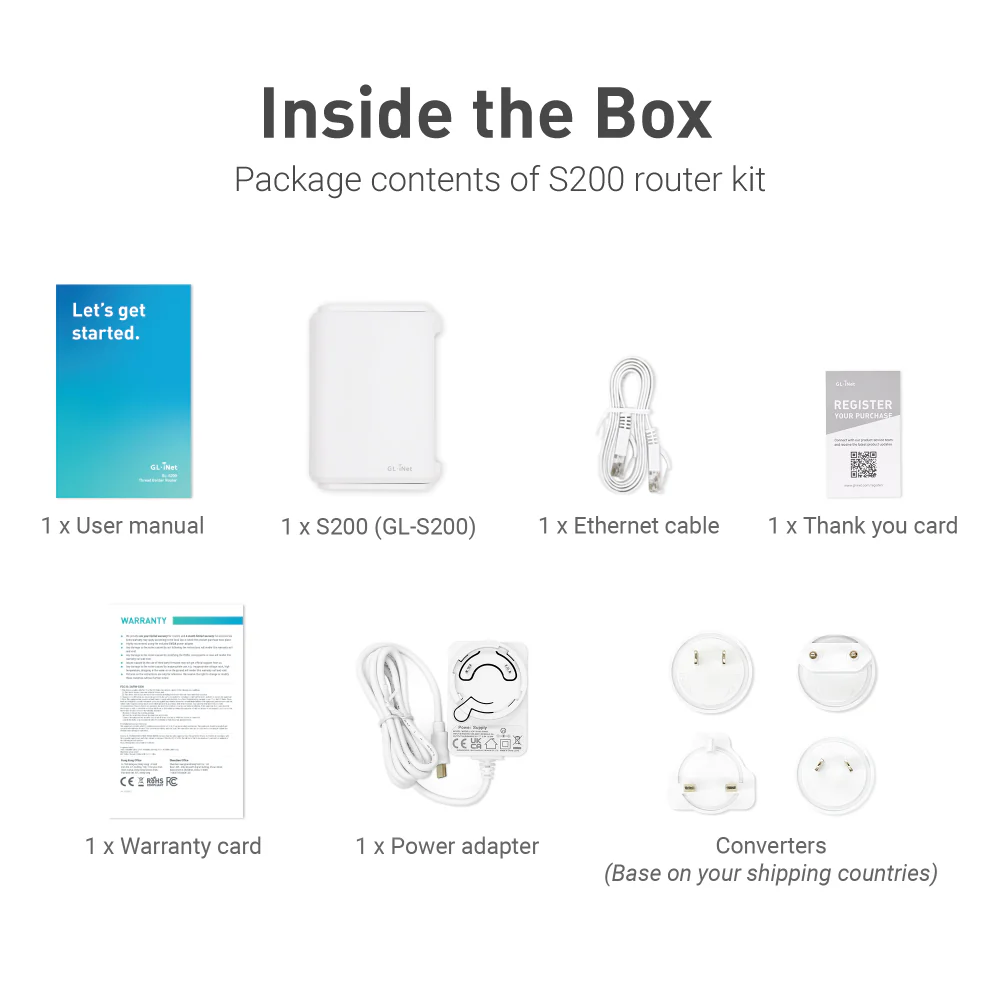 GL-S200 THREAD Border Router with three Thread Dev Boards - Image 8