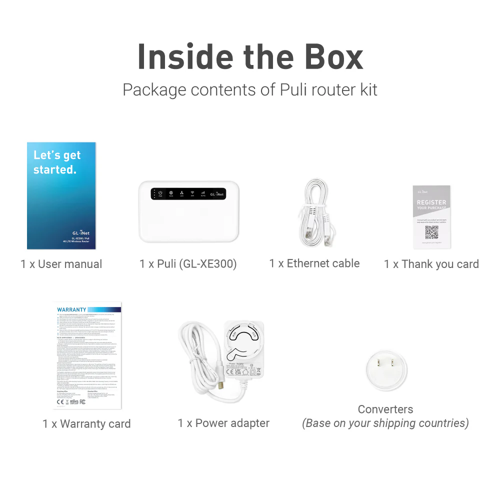 Puli (GL-XE300) 4G LTE Wireless Security Gateway with EC25-AF Module - Image 11