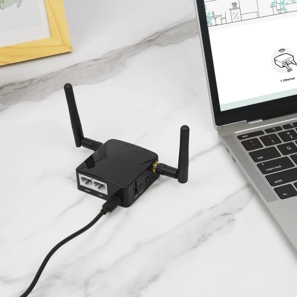 Shadow (GL-AR300M16-Ext) Mini Smart Router with External Antennas - Image 9