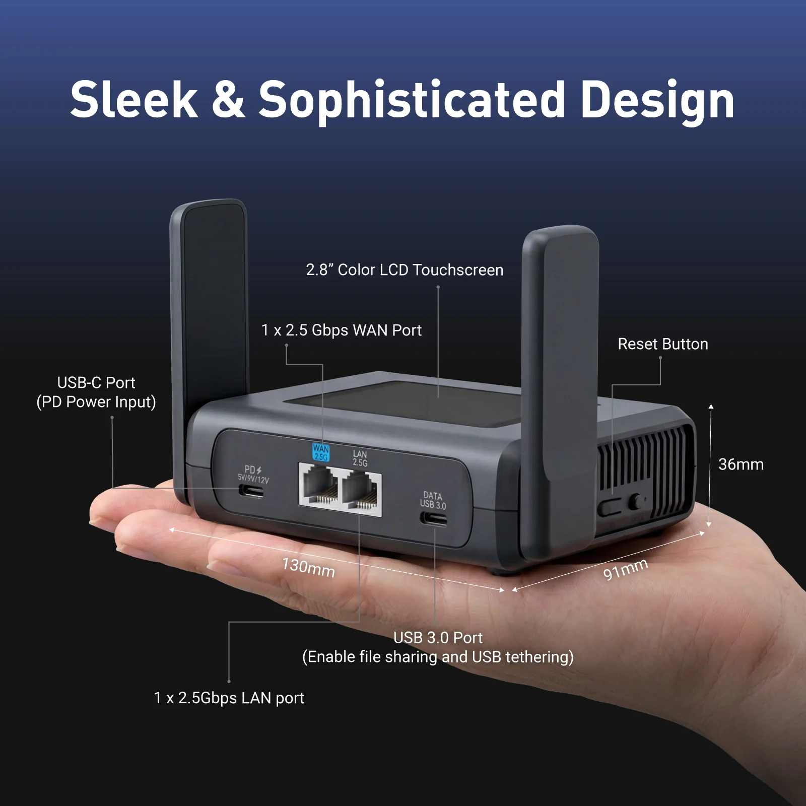 Slate 7 Pro (GL-BE10000) | Tri-band Wi-Fi 7 Travel Router - Image 6